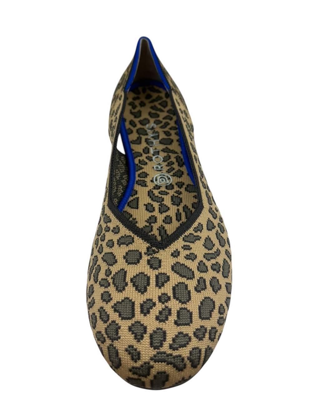 *NEW* Rothys Rounded Toe Flat in Spotted Leopard sz 11.5 Retired Pattern - Picture 6 of 10